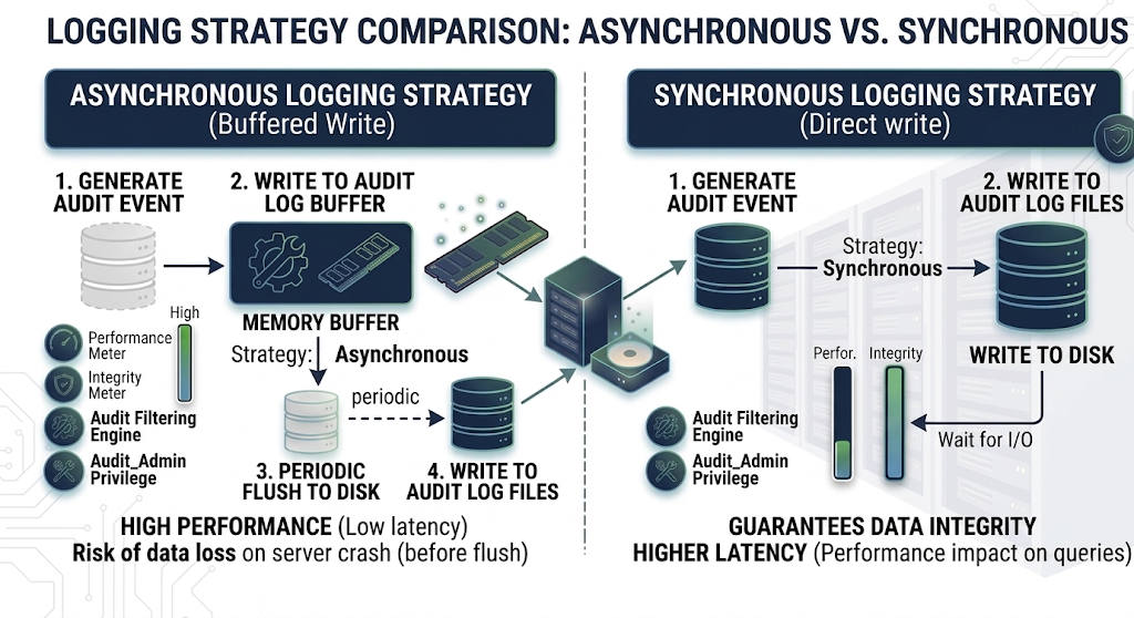 Audit Log Filter logging strategies